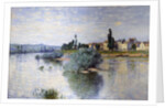 The Seine at Lavacourt by Claude Monet