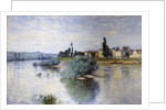 The Seine at Lavacourt by Claude Monet