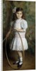 Artist's daughter with a hoop by Alexis Axilette