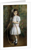 Artist's daughter with a hoop by Alexis Axilette
