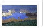 View of the port of Marseille by Felix Vallotton