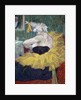 The Clowness Cha-U-Kao in a Tutu by Henri de Toulouse-Lautrec