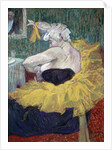 The Clowness Cha-U-Kao in a Tutu by Henri de Toulouse-Lautrec