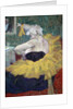 The Clowness Cha-U-Kao in a Tutu by Henri de Toulouse-Lautrec