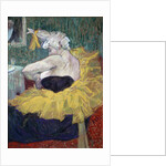 The Clowness Cha-U-Kao in a Tutu by Henri de Toulouse-Lautrec