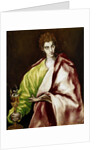 Saint John the Evangelist by El Greco