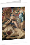 Moses Defends the Daughters of Jethro by Rosso Fiorentino
