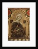 Detail of mary from Christ the Redeemer and Four Saints by Meliore di Jacopo