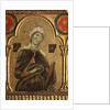 Detail of mary from Christ the Redeemer and Four Saints by Meliore di Jacopo