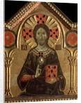 Detail of Christ the Redeemer and Four Saints by Meliore di Jacopo