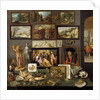 An art and curio collection by Frans Francken II the Younger