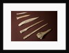 Assorted Bone Needles by Anonymous