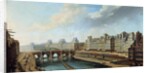 View of the Louvre Palace and the Pont Neuf, Paris by Nicolas Raguenet