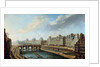 View of the Louvre Palace and the Pont Neuf, Paris by Nicolas Raguenet