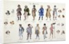 Several characters of the opera "La boheme" by Anonymous
