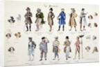 Several characters of the opera "La boheme" by Anonymous