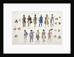 Several characters of the opera "La boheme" by Anonymous