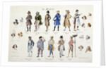 Several characters of the opera "La boheme" by Anonymous