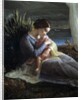 Detail of The poem of the Soul, The Angel and The Mother by Louis Janmot