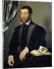 Portrait of the apothecary Pierre Quthe by Francois Clouet