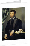 Portrait of the apothecary Pierre Quthe by Francois Clouet
