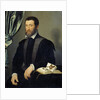 Portrait of the apothecary Pierre Quthe by Francois Clouet