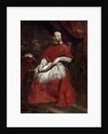 Portrait of Cardinal Guido Bentivoglio by Anthonie van Dyck
