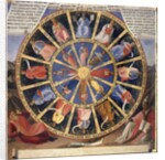 Vision of Ezekiel from the Armadio degli Argenti Painting Series by Fra Angelico