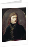 Portrait of Bonaparte by Louis Albert Bacler d'Albe