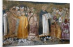 St. Thomas Aquinas and Peter confuting the heretics by Andrea di Bonaiuto