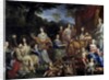 King Louis XIV and his family dressed up in mythological figures by Jean Nocret