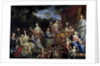 King Louis XIV and his family dressed up in mythological figures by Jean Nocret