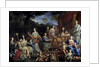 King Louis XIV and his family dressed up in mythological figures by Jean Nocret