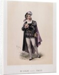 Portrait of Mr Colin as Faust in "Faust" opera by Charles Gounod