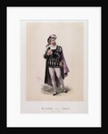 Portrait of Mr Colin as Faust in "Faust" opera by Charles Gounod