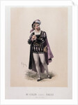 Portrait of Mr Colin as Faust in "Faust" opera by Charles Gounod