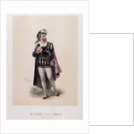 Portrait of Mr Colin as Faust in "Faust" opera by Charles Gounod