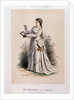 Portrait of Caroline Carvalho as Margherita in "Faust" by Charles Gounod