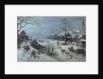 Winter Landscape by Lucas van Valckenborch