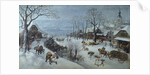Winter Landscape by Lucas van Valckenborch