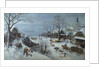 Winter Landscape by Lucas van Valckenborch