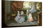 The children of Ferdinand of Parma by Johann Zoffany