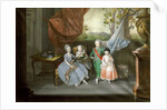 The children of Ferdinand of Parma by Johann Zoffany