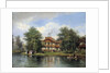 The Chalet with the Yellow Door in the Bois de Vincennes by Justin Ouvrie