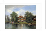 The Chalet with the Yellow Door in the Bois de Vincennes by Justin Ouvrie
