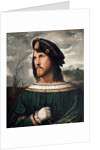 Cesare Borgia, Duke of Valencia by Altobello Melone