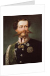 Portrait of Victor Emmanuel II by Girolamo Induno