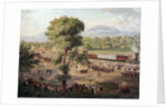 View of the Railway of Mexico Valley by Luis Coto