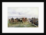 Tsar Nicholas II of Russia and French President Felix Faure by Edouard Detaille