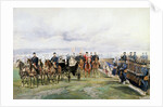 Tsar Nicholas II of Russia and French President Felix Faure by Edouard Detaille